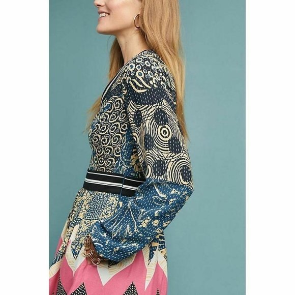 Maeve by Anthropologie Sporty Chevron Dress - Picture 3 of 9